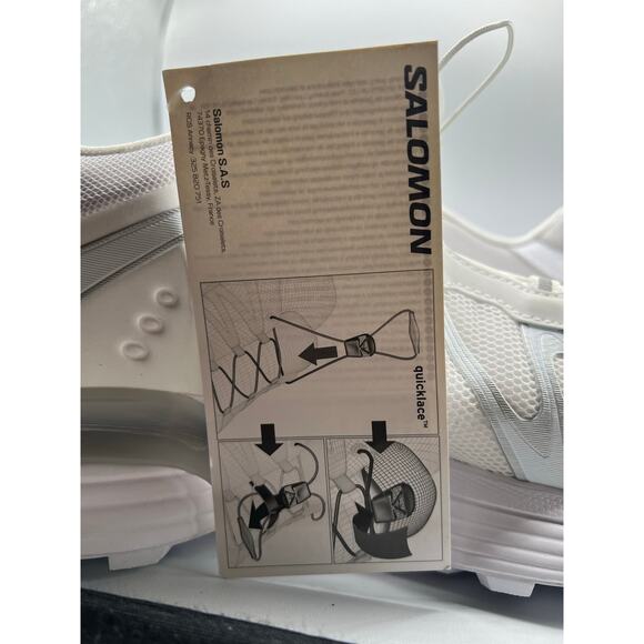 Salomon XT-Whisper “White Lunar Rock” size 12 men’s main image 6